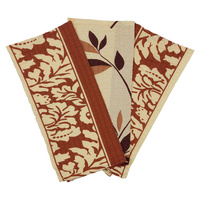 Poszewki z kory na jaśka 40x40 Zestaw 3szt 091brąz