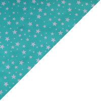 Apaszka bandamka bandana chustka | 188mięta | miętowa | gwiazdki