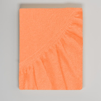 Pokrowiec na stół do masażu frotte Łososiowy