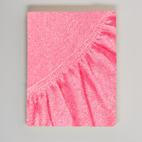 Pokrowiec na stół do masażu frotte Koralowy