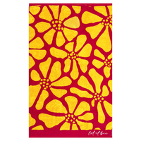 Ręcznik kąpielowy plażowy 100x160 Let It Bee flowers