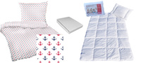 Komplet 100x160 + 40x60 + prześcieradło jersey 80x160  074kol