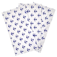Zestaw Poszewek kora 074b-g | biały | kotwice