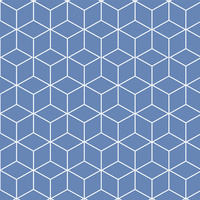 Prześcieradło na leżak do przedszkola | 147ind | niebiesko biała | geometria