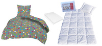 Komplet 100x160 + 50x60 + prześcieradło jersey 80x160 230kol