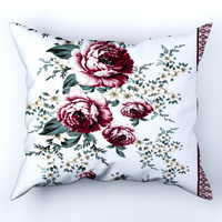 Poszewka bawełniana na poduszkę 60x70 | 248pas | kolorowa | kwiaty