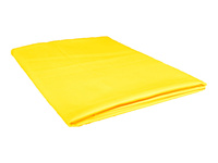 Prześcieradło bawełniane bez gumki 200x220 cytryna