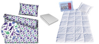 Komplet 100x160 + 40x60 + prześcieradło jersey 80x160  411din
