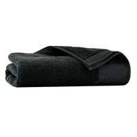 Ręcznik frotte z bawełny egipskiej 70x140 elipse czarny