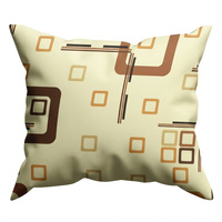 Poszewka flanela 40x40 | 286bra | ecri | geometria