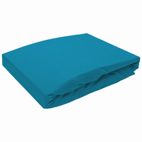 Prześcieradło bez gumki 220x200 Jersey Emerald