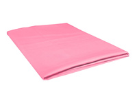 Prześcieradło bawełniane bez gumki 160x220 pink
