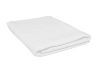 Prześcieradło flanelowe bez gumki 180x220 białe