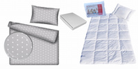 Komplet 100x160 + 40x60 + prześcieradło jersey 80x160  401szar