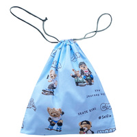 Worek na pościel do przedszkola żłobka 062niebieski