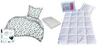 Komplet 100x160 + 40x60 + prześcieradło jersey 80x160  019b-t