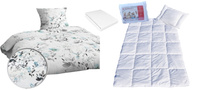 Komplet 100x160 + 40x60 + prześcieradło jersey 80x160 131mie