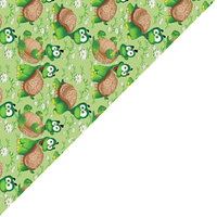 Apaszka bandamka bandana chustka | 210zielony | zielona | żółwie