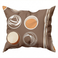 Brązowa Poszewka flanela 40x40 - 317braz