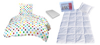 Komplet 100x160 + 40x60 + prześcieradło jersey 80x160  230past