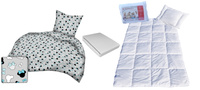 Komplet 100x160 + 40x60 + prześcieradło jersey 80x160  019s-t