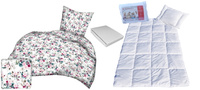 Komplet 100x160 + 40x60 + prześcieradło jersey 80x160 146mie