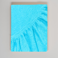 Pokrowiec na stół do masażu frotte Turkus