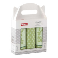 Komplet świątecznych ścierek kuchennych Szarak oliwkowy