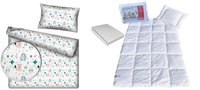 Komplet 100x160 + 50x60 + prześcieradło jersey 80x160 181pas