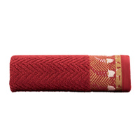 Ręcznik frotte 70x140 gnom czerwony