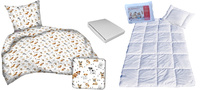Komplet 100x160 + 40x60 + prześcieradło jersey 80x160 189B3D