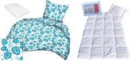 Komplet 100x160 + 50x60 + prześcieradło jersey 80x160 032turkus