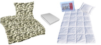 Komplet 100x160 + 50x60 + prześcieradło jersey 80x160 morzie