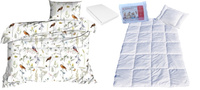 Komplet 100x160 + 50x60 + prześcieradło jersey 80x160 179bia
