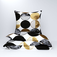 Pościel bawełniana 200x220 + poszewki na poduszkę 2*70x80 | 230beż | beżowa | grochy