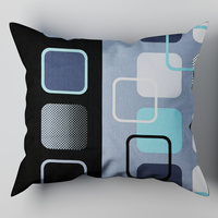 Turkusowa Poszewka flanela 40x40 - 097turk