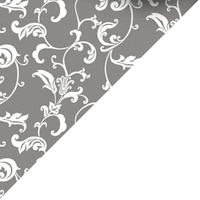 Apaszka bandamka bandana chustka | 193szary | szara | ornament