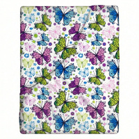 Prześcieradło z gumką do łóżeczka 70x140 bawełniane | 505zie | biało zielone | pojazdy koparki