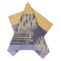 Ścierka kuchenna z bawełny organicznej szyszka wrzosowa