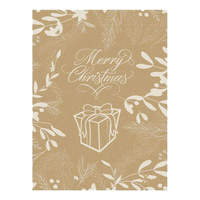 Ściereczka kuchenna świąteczna gift złoty