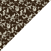 Apaszka bandamka bandana chustka | 193cbr | brązowa | ornament