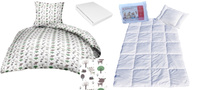 Komplet 100x160 + 50x60 + prześcieradło jersey 80x160 314bra