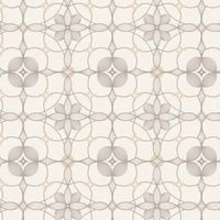 Worek szkolny na buty | 313bra | beżowa | wzór geometryczny