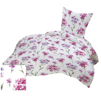 Pościel dla dziecka bawełniana 140x160 + poszewka na poduszkę 70x80 | 382mal | kolorowa | kwiaty