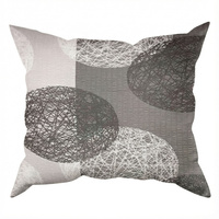 Poszewka z kory 70x80 | 134cbr | czarna | koła