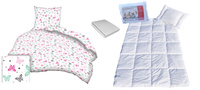 Komplet 100x160 + 40x60 + prześcieradło jersey 80x160  184past
