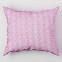 Poszewka z kory 70x80 | 415pud | różowa | kwiaty