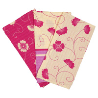 Poszewki z kory na jaśka 40x40 Zestaw 3szt 399róż