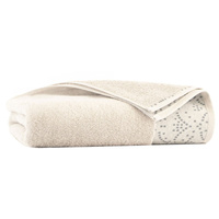 Ręcznik frotte z bawełny egipskiej 70x140 Ravenna sepia