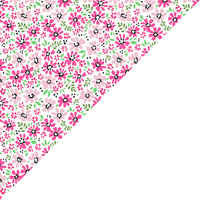 Apaszka bandamka bandana chustka | 513roz | różowa | kwiaty